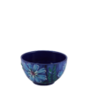 Anna blå skål 13,5 cm spansk keramik farverik keramik håndmalet