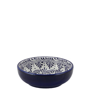 Skål 15 cm Malaga serien indvendig dekoration spansk keramik farverig keramik håndmalet