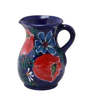 Vandkande Anna serienen volumen 1250 ml 19 cm høj spansk keramik farverig keramik håndmalet