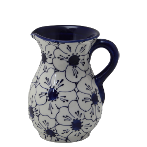 Vandkande Córdoba serienen volumen 1250 ml 19 cm høj spansk keramik farverig keramik håndmalet