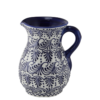 Vandkande Malaga serienen volumen 1250 ml 19 cm høj spansk keramik farverig keramik håndmalet
