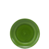 desserttallerken Ø 18,5 ensfarvet grøn spansk keramik farverig keramik håndmalet