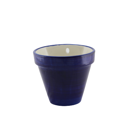 Vægampel - Ø 17 cm - Blue - Spansk Keramik