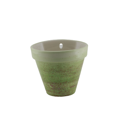 Vægampel - Ø 17 cm - Rústico Verde - Spansk Keramik