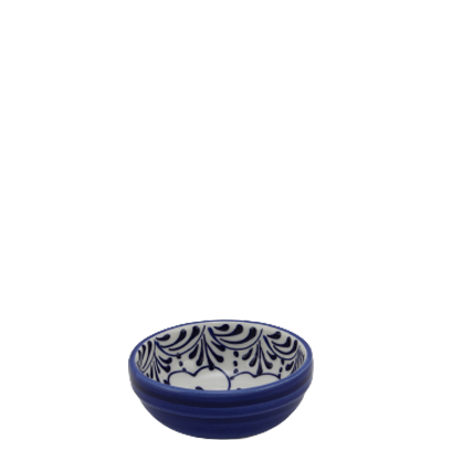 skål 9,5 cm i Malcor serien håndforarbejdet og håndmalet spansk keramik farverig keramik