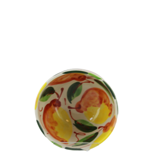 Naranja skål 13,5 cm spansk keramik farverik keramik håndmalet