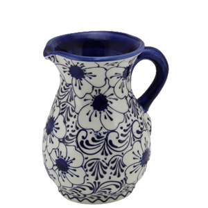 Vandkande i malcorserien håndforarbejdet og håndmalet farverig keramik spansk keramik