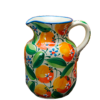 Vandkande Naranja serien volumen 1250 ml 19 cm høj spansk keramik farverig keramik håndmalet