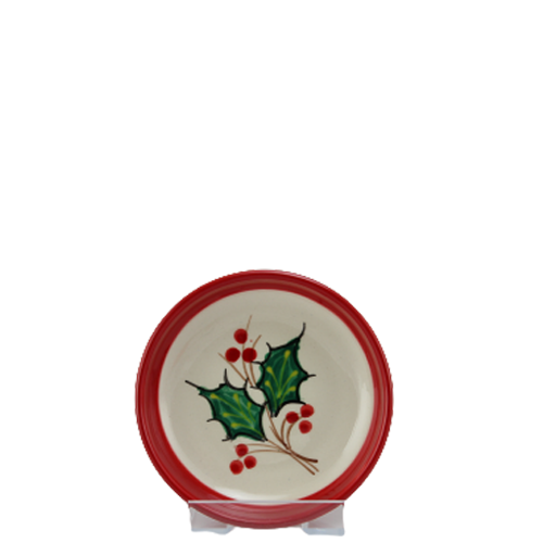 Tapas tallerken 12,5 cm i farverig keramik håndforarbejdet og håndmalet spansk keramik