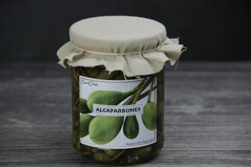alcaparrones kapersbær på stilk 420 g glas spanske specialiteter spansk gourmet