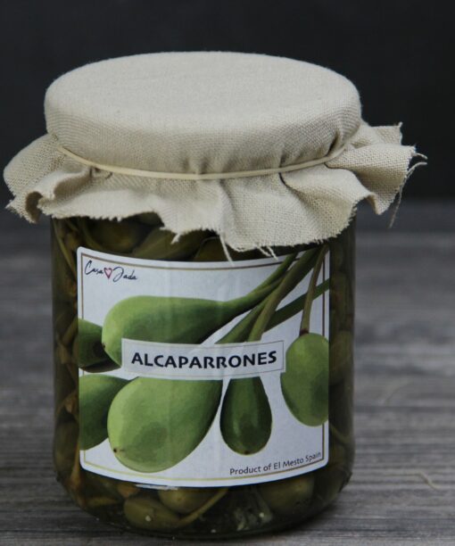alcaparrones kapersbær på stilk 420 g glas spanske specialiteter spansk gourmet