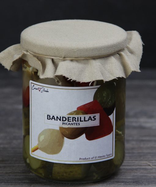 banderillas picantes 420 g glas spanske specialiteter spansk gourmet
