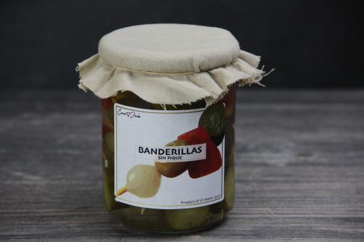 banderillas sin pique 420 g glas spanske specialiteter spansk gourmet