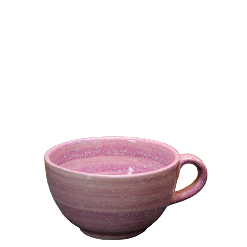 Suppekop i farverig keramik. Håndmalet og håndforarbejdet spansk keramik