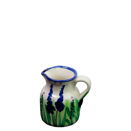 Mælkekande i spanske keramik. farverig keramik. håndmalet