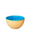 skål i 13,5 cm i 3 håndmalede farver. håndlavet og håndmalet spansk keramik. farverig keramik